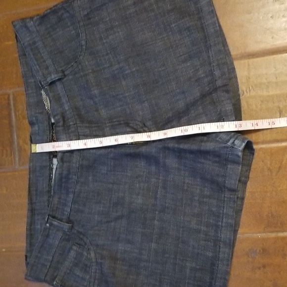 Paulette Womens Blue Jean Shorts - Picture 8 of 11